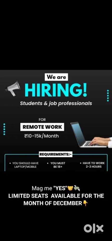 Work from home opportunity