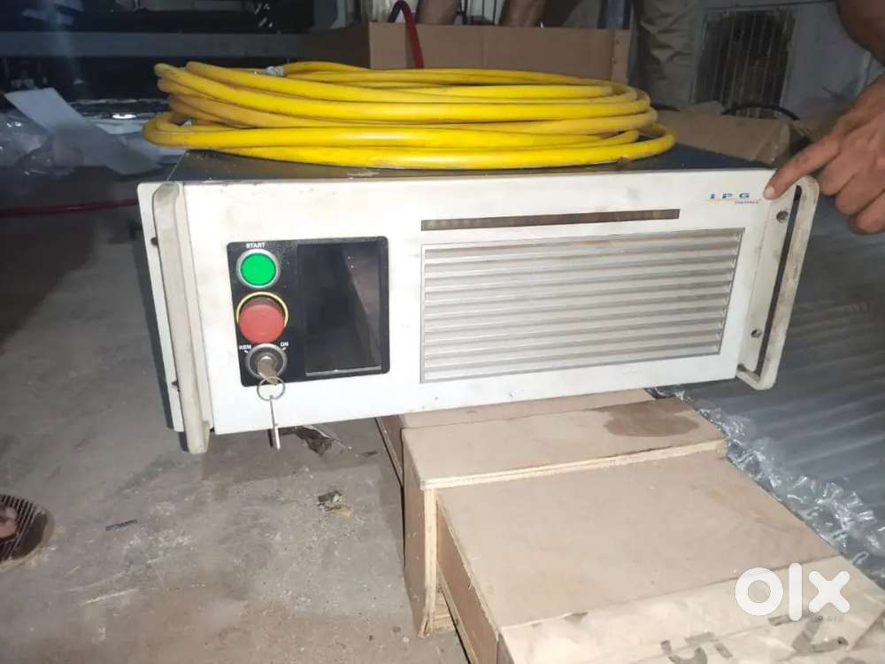 Fibre Laser Source (IPG GERMANY), WSX Laser Head, Chiller & 30KVA UPS