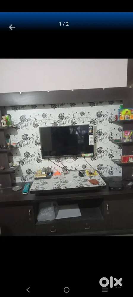 Tv unit with storage