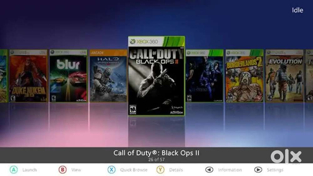 Xbox 360 E 500GB with box , 1 controller & all accessories for 11500