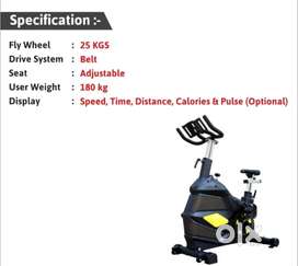 Gym cycle available