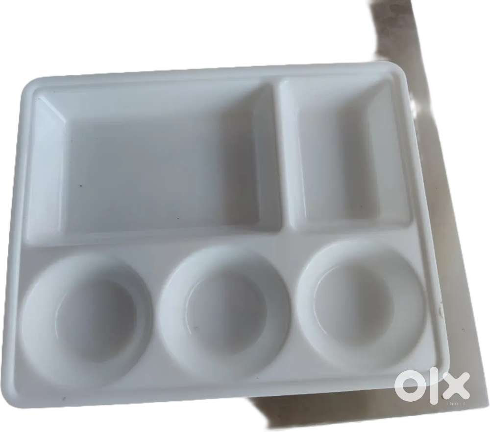 Newly Purchased BPA Free Plastic New Stack Thali 5 In 1  Microwave