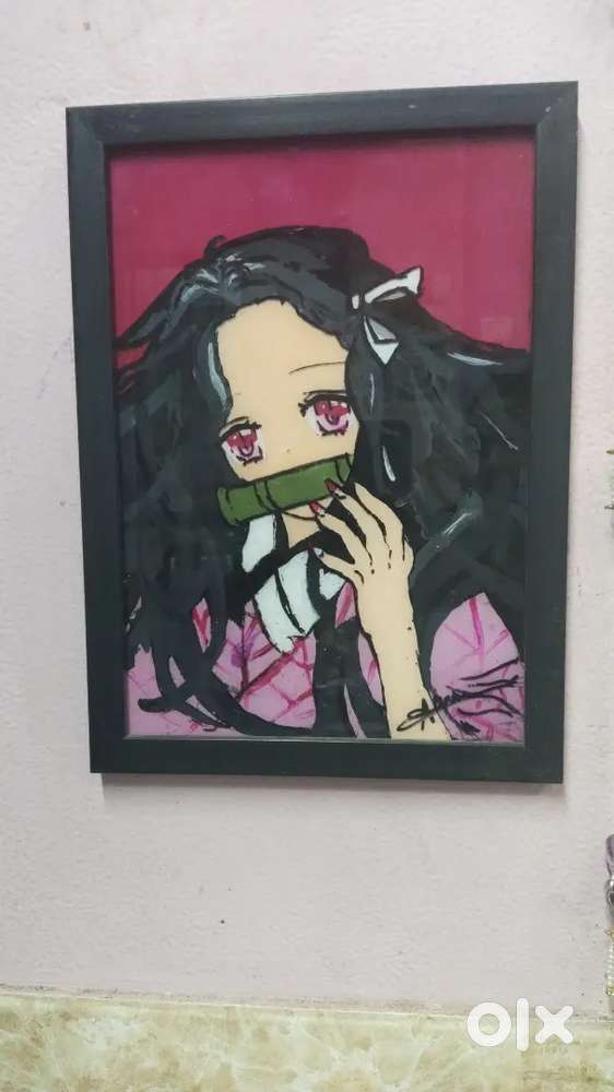 Nezuko painting