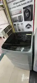 LG washing machine fully automatic top load with warranty and good con