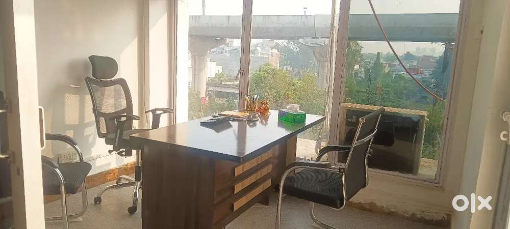350sqft fully furnished ac office lekhraj metro station Indira nagar