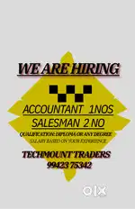 Data entry and accounts