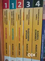 CA foundation Text Books (Unused)