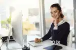 Female office staff