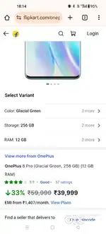 One plus 8 pro amoled display original