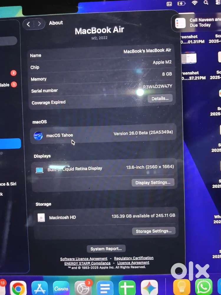 MacBook Air m2