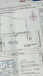 Seven cent plot for sale at KALAVOOR