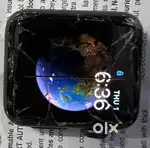 Apple iwatch touch damage display 2 lines found