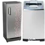 Rental and sale service Fridge Washing machine