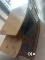 Wood tv stand and storage table