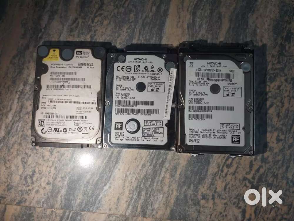hard disk, ram, ssd, network card power adaptor (2) for sale