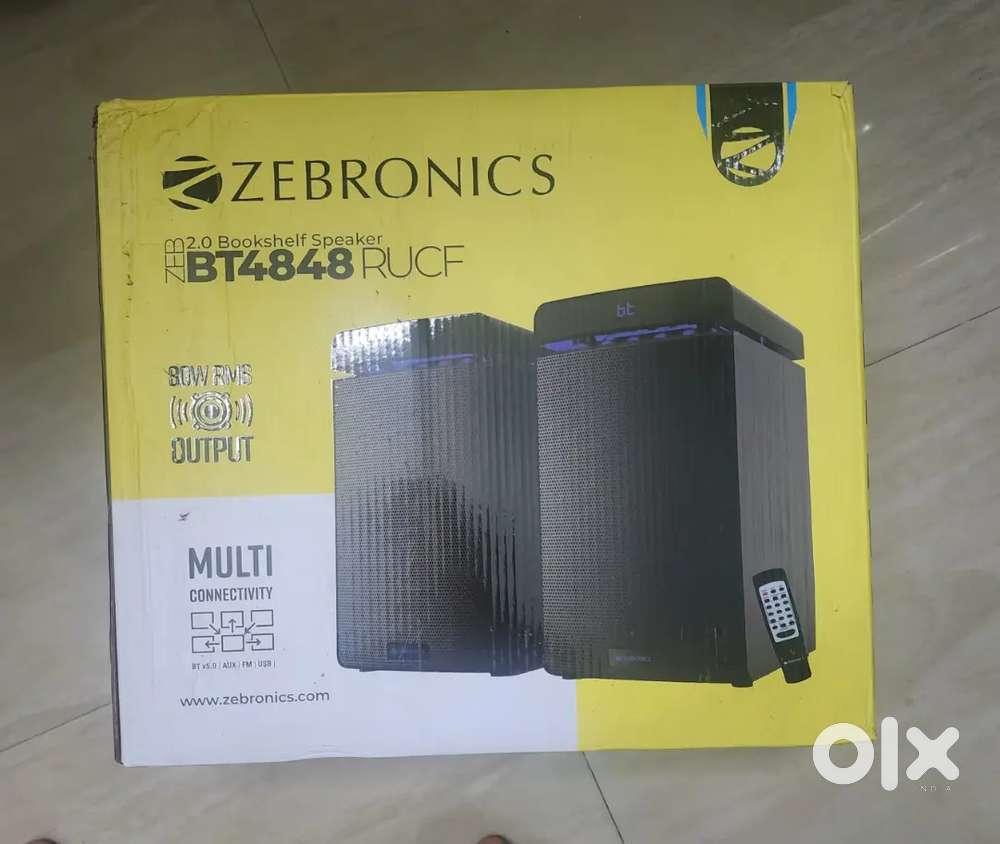 Zebronics 2.1 bluetooth  speaker  brand new sealed