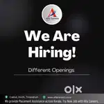 Urgent Counter Staff Vacancy in Hospital-Thondayad-Calicut