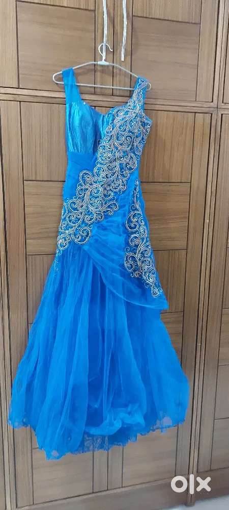 Swaroski stone embellished qgown