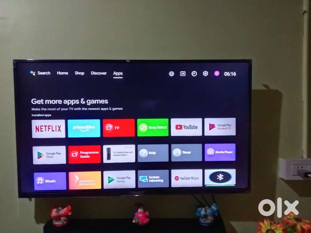 Sony 43' 4k Tv sony home theatre 5.1 very good condition