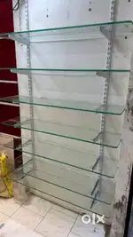 Shop glass Shelf