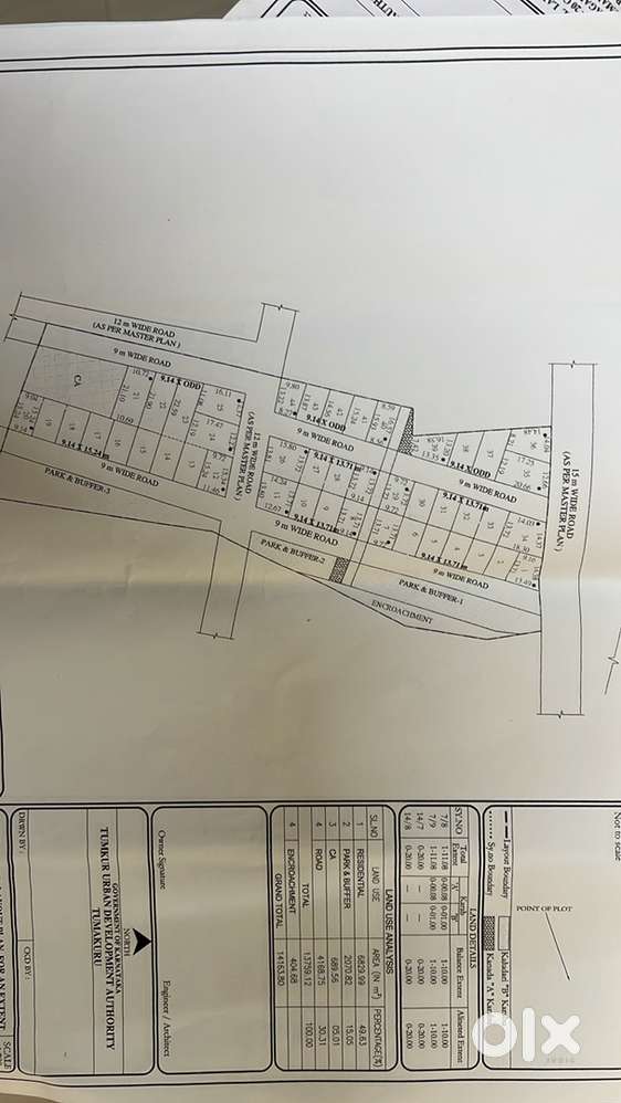 TUDA (RERA) APPROVED LAYOUT BHEEMSANDRA