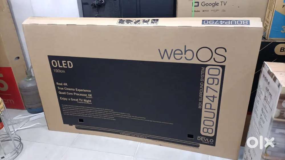 40 inch smart android frameless led tv 600 free channel voice remote