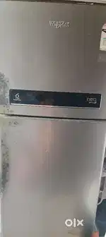 Whirpool double door refrigerator .
