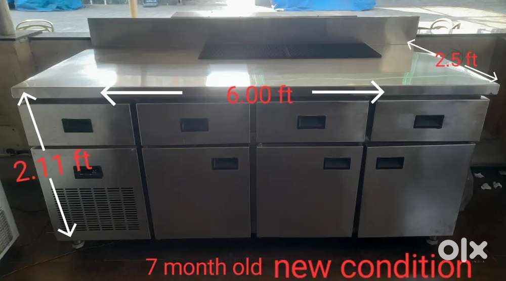 STAINLESS STEEL FRIDGE