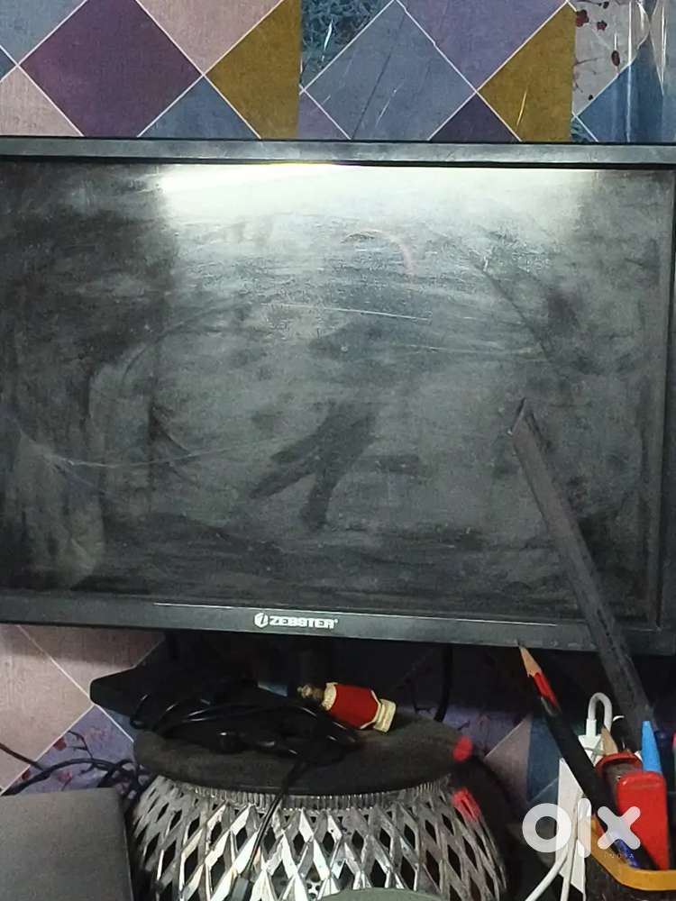 Computer with desktop