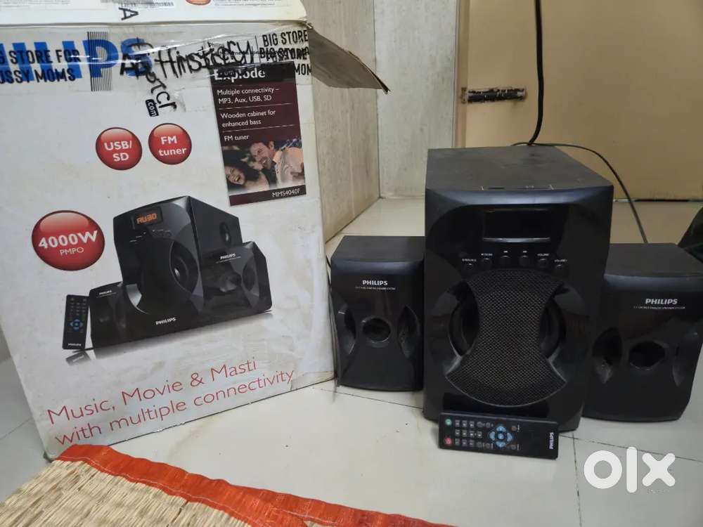 Phillips 2.1 multimedia speaker