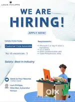Louis Philippe, Customer Care Associate, Thrissur