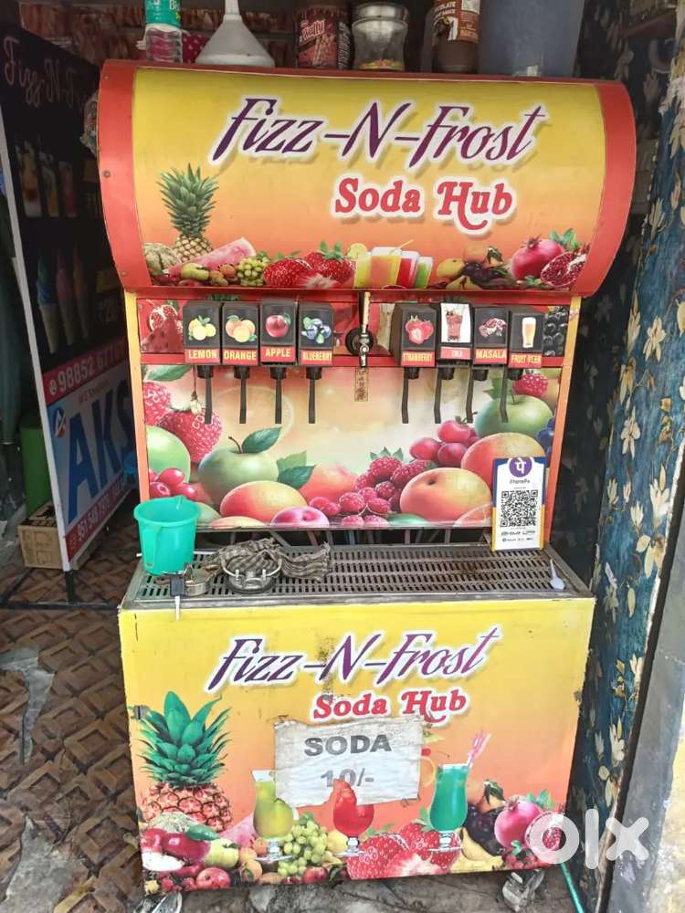 Soda machine and softy icecream