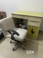 Study table and adjustable chair set