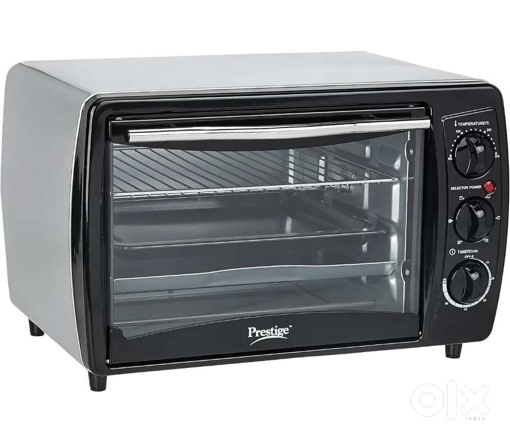 Prestige POTG 19 PCR 19 Liters Oven Toaster Grill, Black