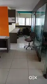 For Rent 610sq.fit Fully Furnished Office. CG Road.