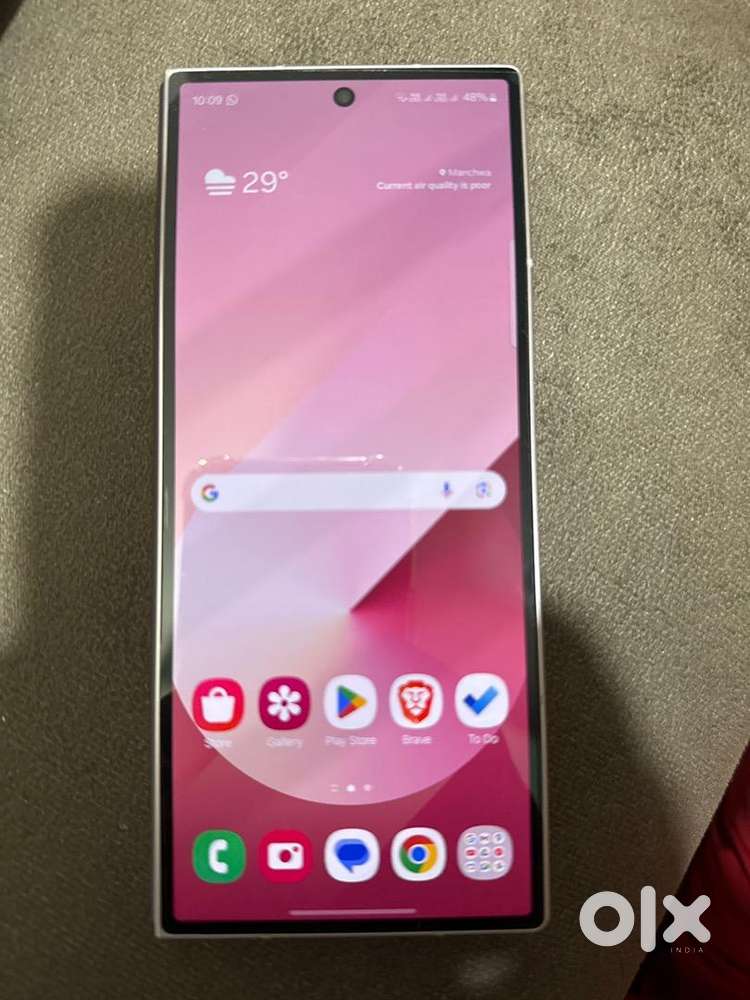 Samsung Z Fold 6 Gold Beige Color 256gb October  purchased + spen cove