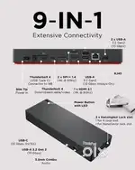 Lenovo ThinkPad Universal Thunderbolt 4 Dock, 4 Displays