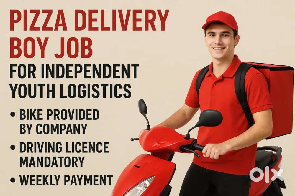 Surat Pizza Delivery Boy Job Biker Required
