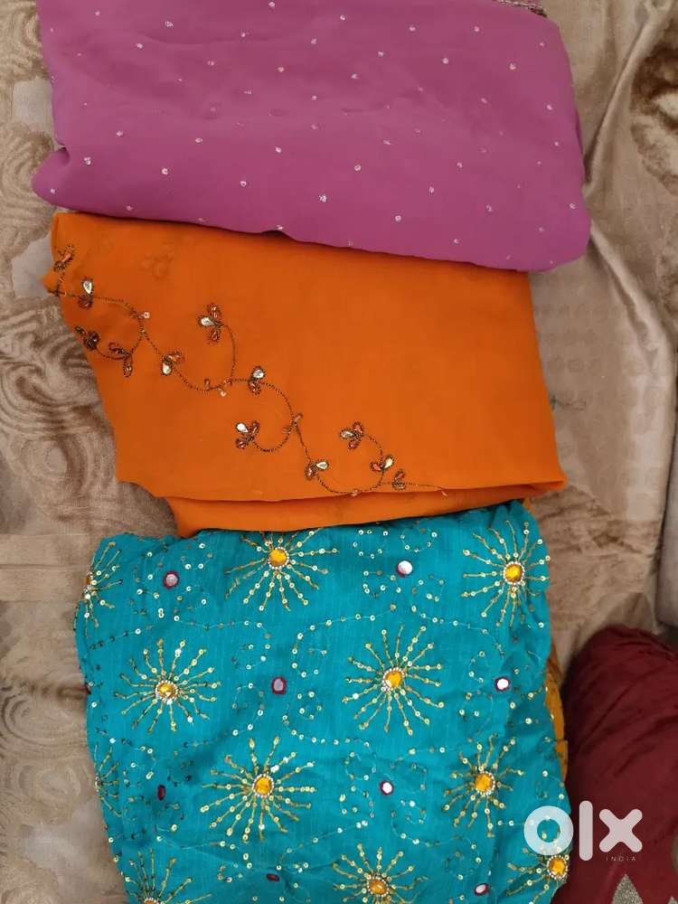 Jorjatte heavey pllu saree
