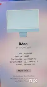 Imac m1 for sale