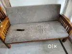 5-seater sofa set (teak wood, 3-year-old)