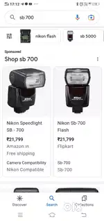 Nikon flash sale @7,500/-