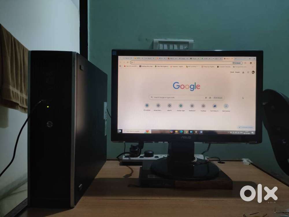 HP 6200 Pro SFF Desktop  FAST SSD, 6GB RAM, Full Set (Monitor, KB/Mou