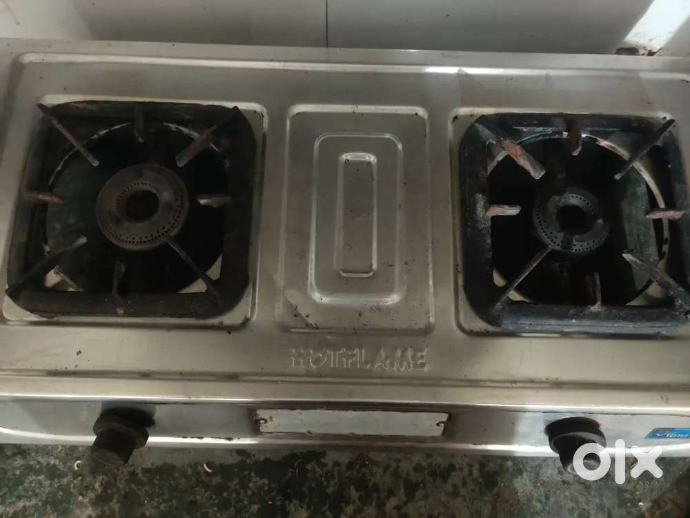 Gas stove with 2burners