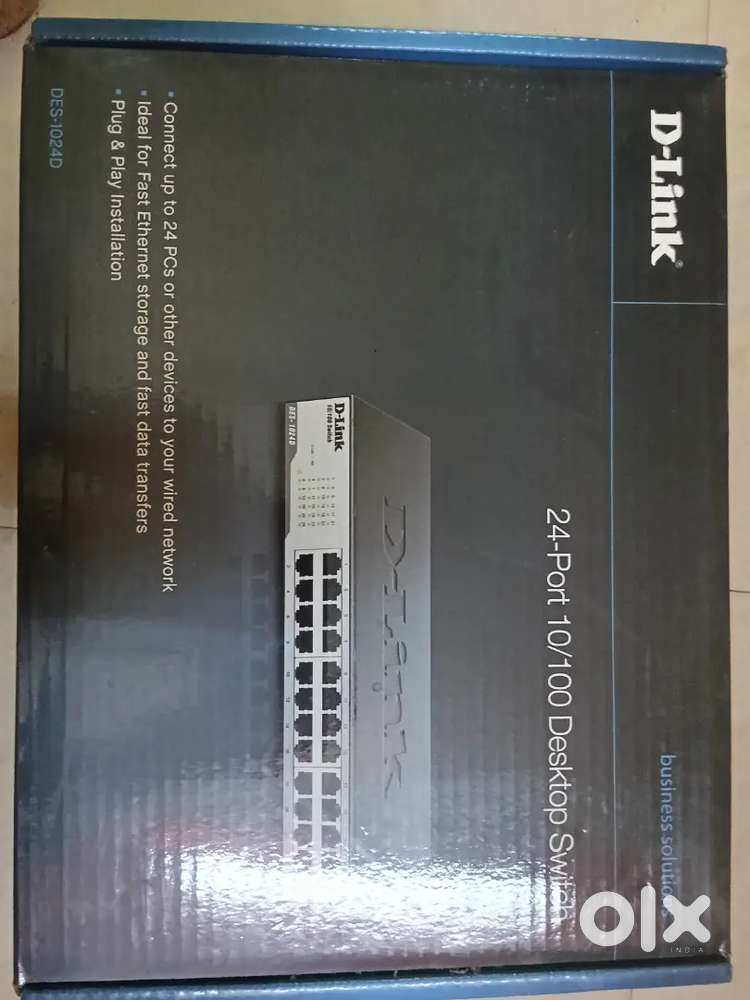 D Link 24 Port Switch New piece