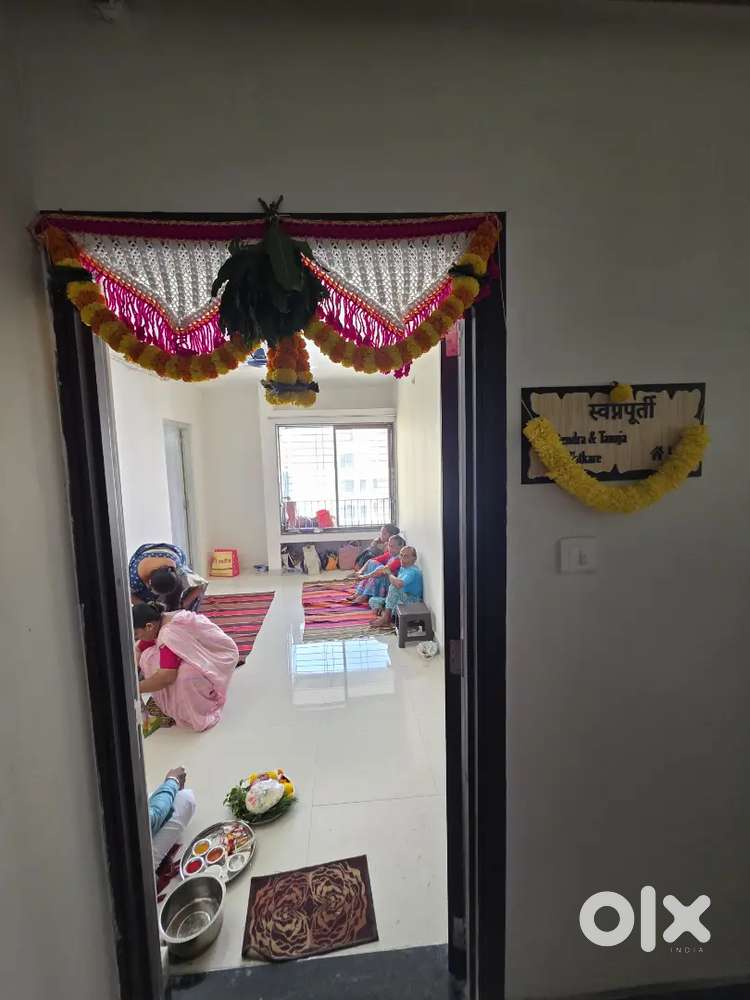 Flat for rent in Ulwe. Railway station at walking distance