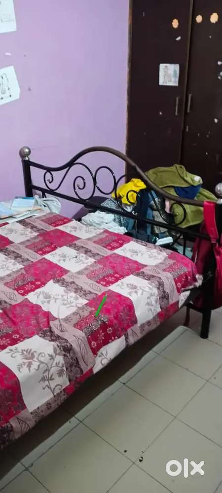 Sofa, Dining Table with chair and Double bed with Mattress