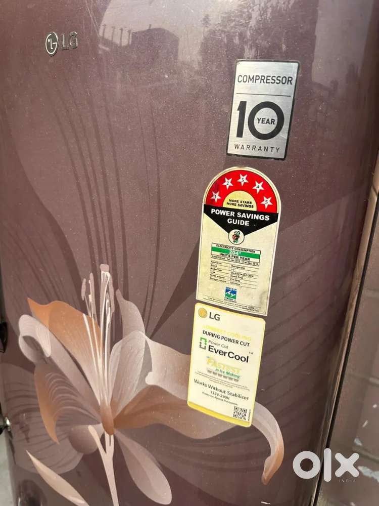 LG 235 Litres Ever cool refrigerator