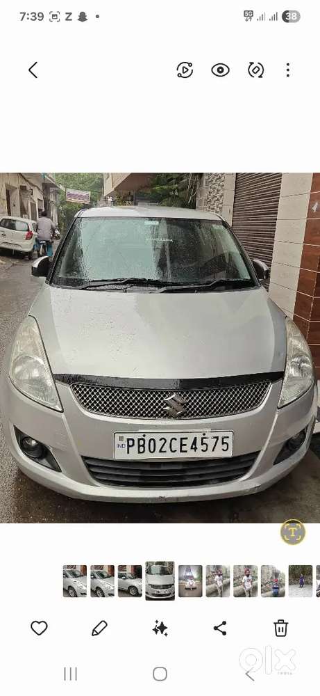 Maruti Suzuki Swift 2013 first owner MRF tyres alloy