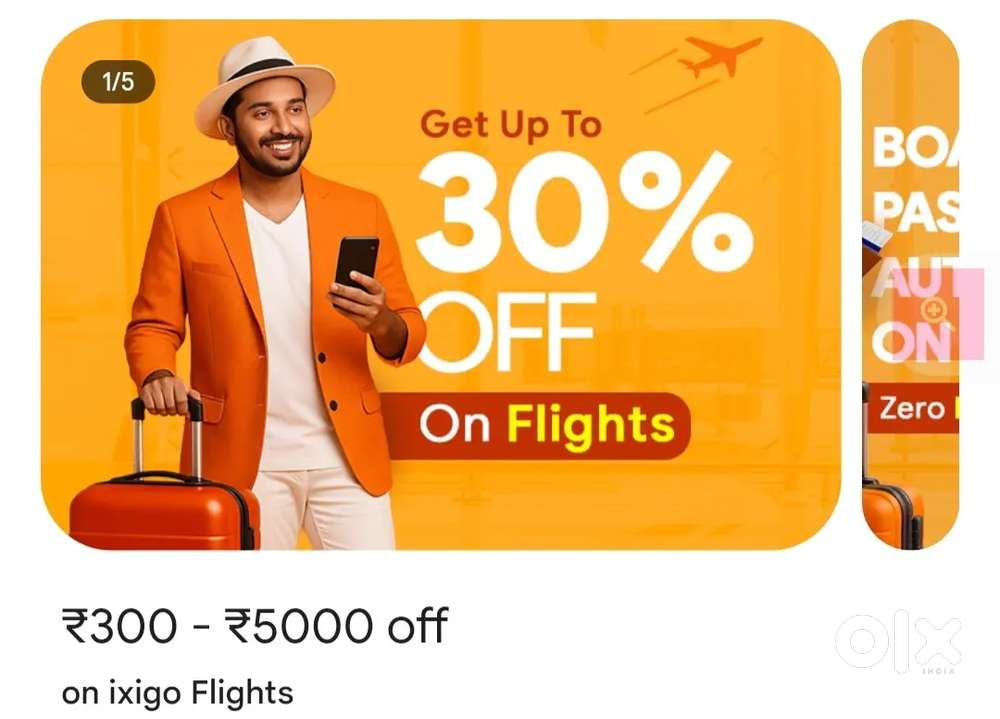 Flight BOOKING  OFFER You will get up to 5000 for more contact me